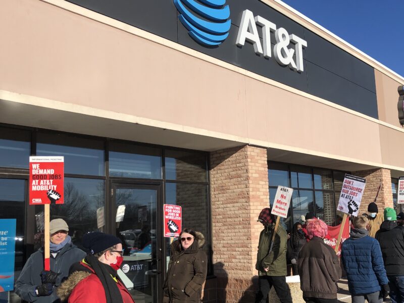 CWA AT&T Protest