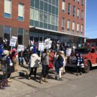 Minneapolis Teachers Protesting